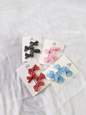 [BLACKPINK] Accessory) Mini Ribbon Set-up (FREE) / [블랙핑크] 악세)미니리본세트 (FREE)