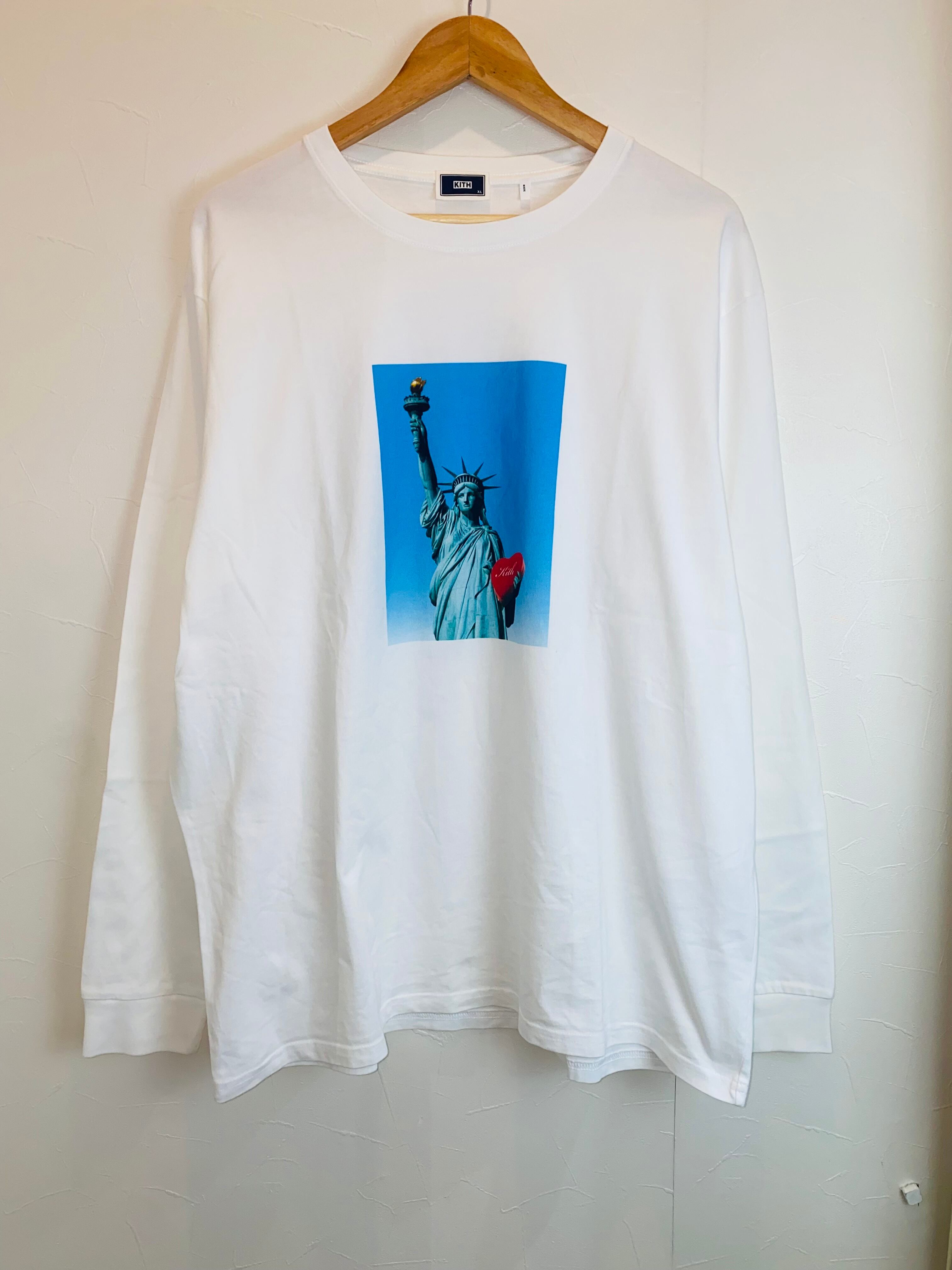 KITH LADY LIBERTY IN LOVE L/S TEE XL | M＆M Select shop