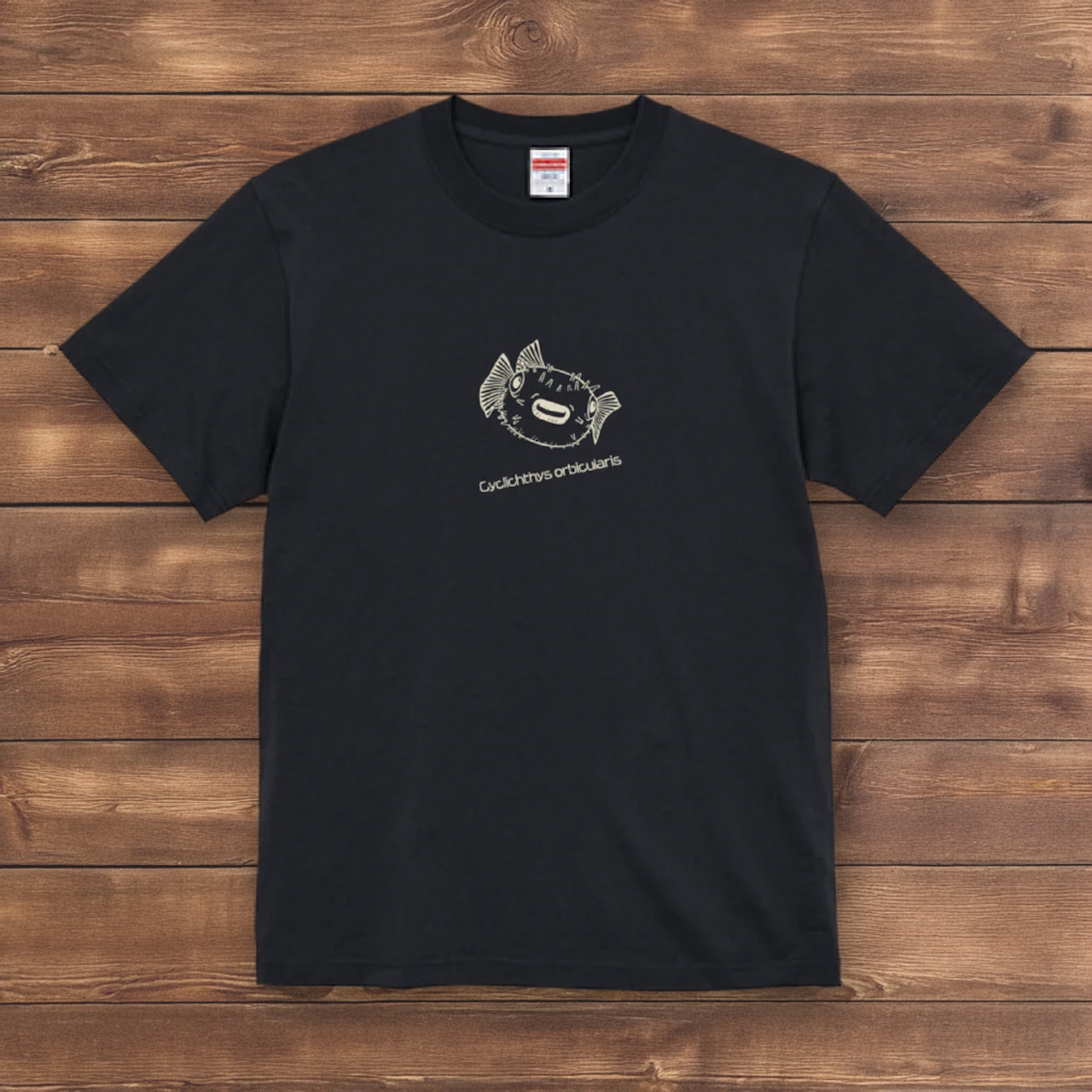 メイタイシガキフグ-Tシャツ(ブラック) - 2