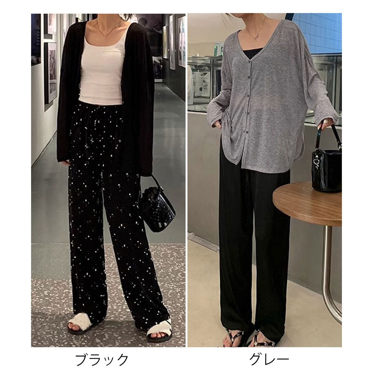 カーディガン 長袖 レディース 春夏 羽織り 韓国 透け感 紫外線対策 日焼け防止 UVカーデ きれいめ 大人 カジュアル ゆったり シアートップス 体型カバー 大人可愛い 大人女子