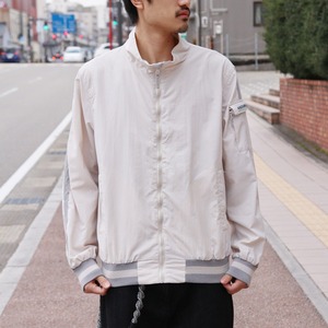 KRIZIAUOMO sport wear nylon track jacket.