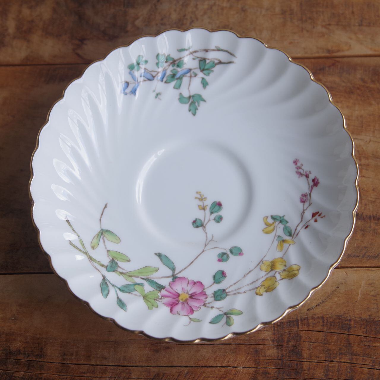 ミントン ディンティースプレー 花柄 ティーカップ＆ソーサー Minton