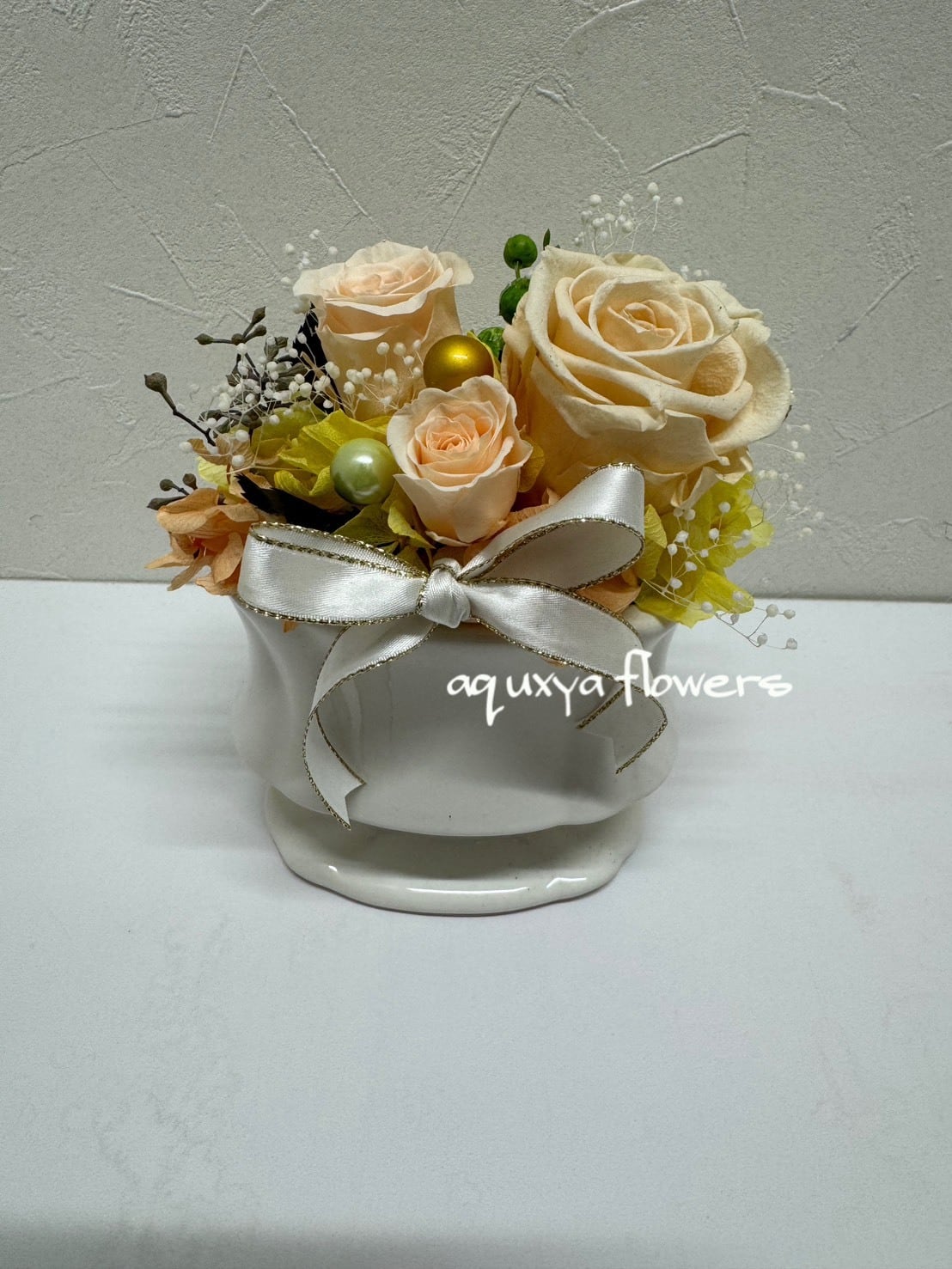 プリザーブドフラワー アレンジメント プリザーブドフラワー】アレンジメント 032226-1109 | aquxya flower