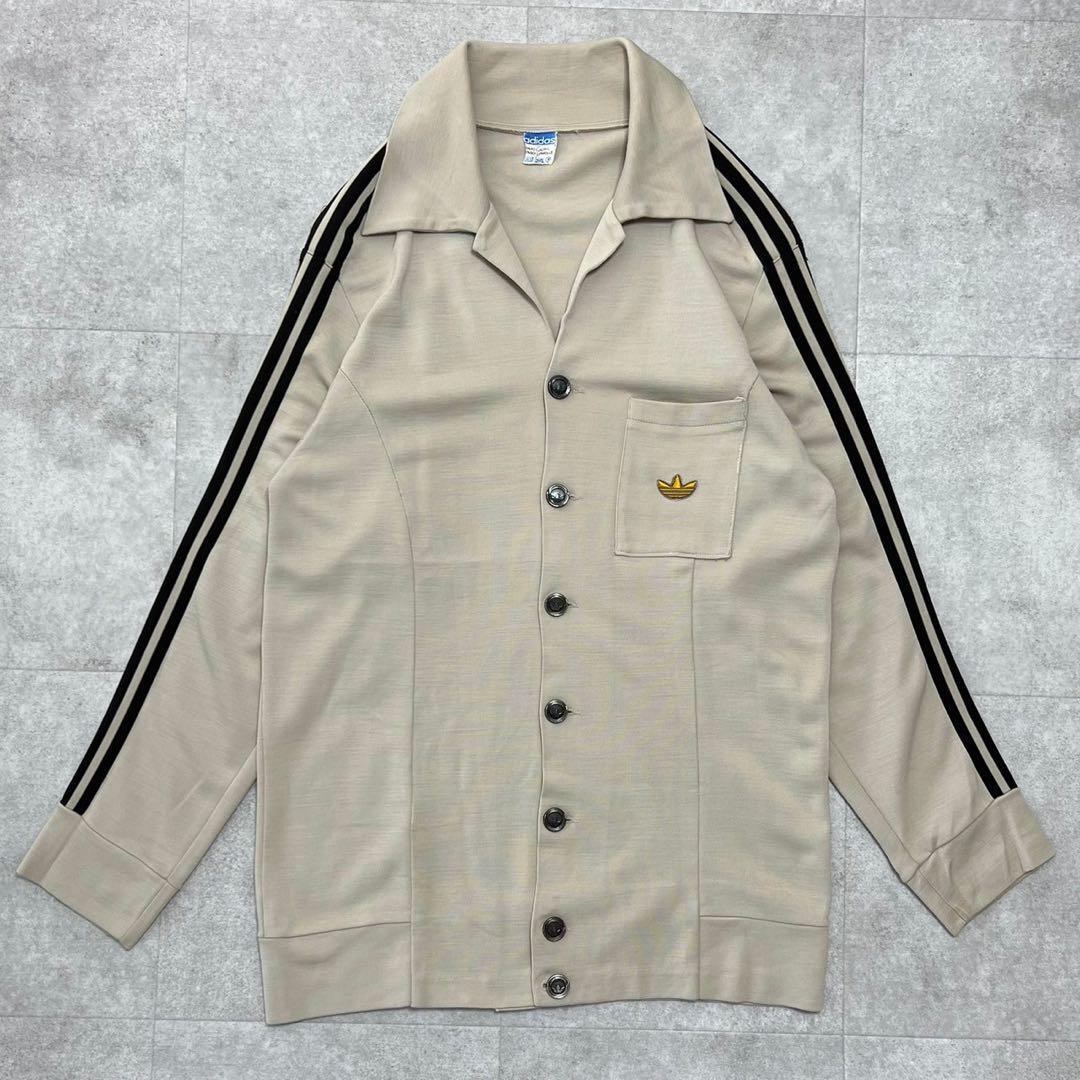 超希少 アディダス 70s 西ドイツ製 トラックジャケット メタル 超希少 アディダス 70s 西ドイツ製 トラックジャケット メタル