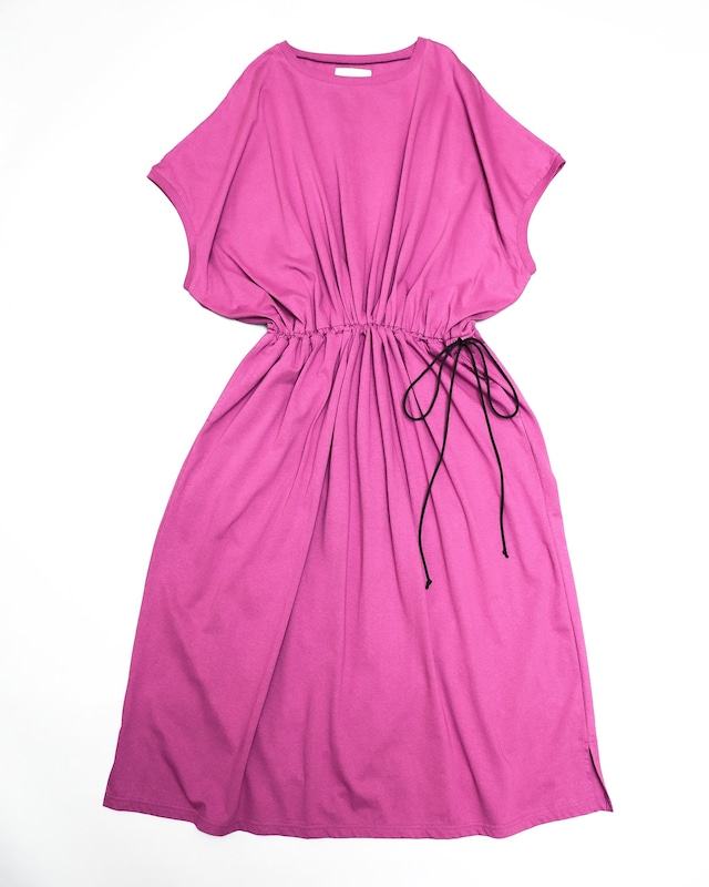 《michirico 2026SS》Knitted dress / マゼンタ / S・M(大人)