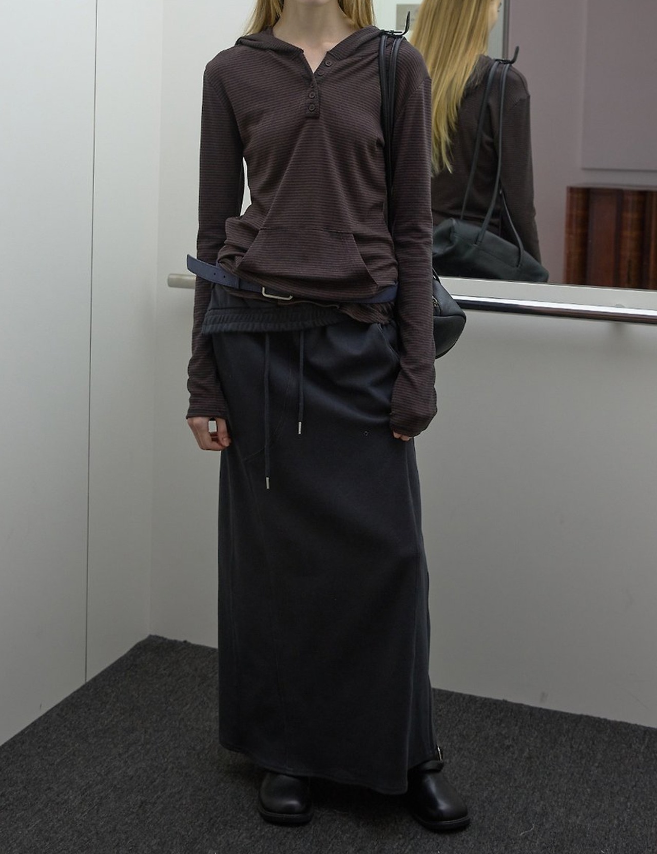【新作5％OFF・3日間】Slide Sweat Skirt_3colors