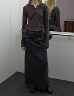 【新作5％OFF・3日間】Slide Sweat Skirt_3colors