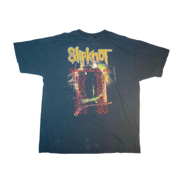 【XL】スリップノット サブリミナルヴァーシズ ヴィンテージTシャツ