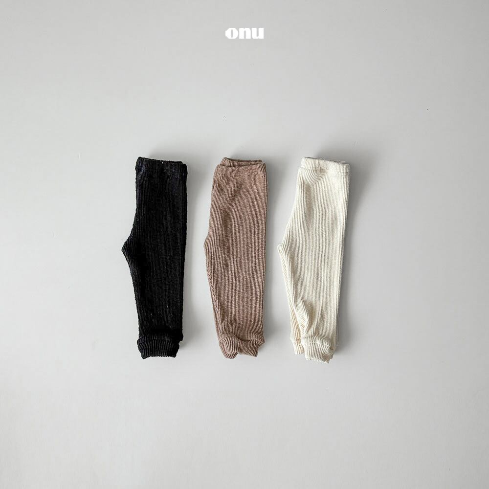 【予約】Ribbed Leggings