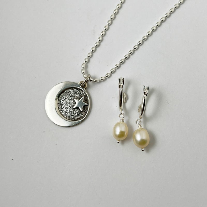 Lagoon Original ムーン+スター ラウンド ネックレス 星月夜 | 【公式