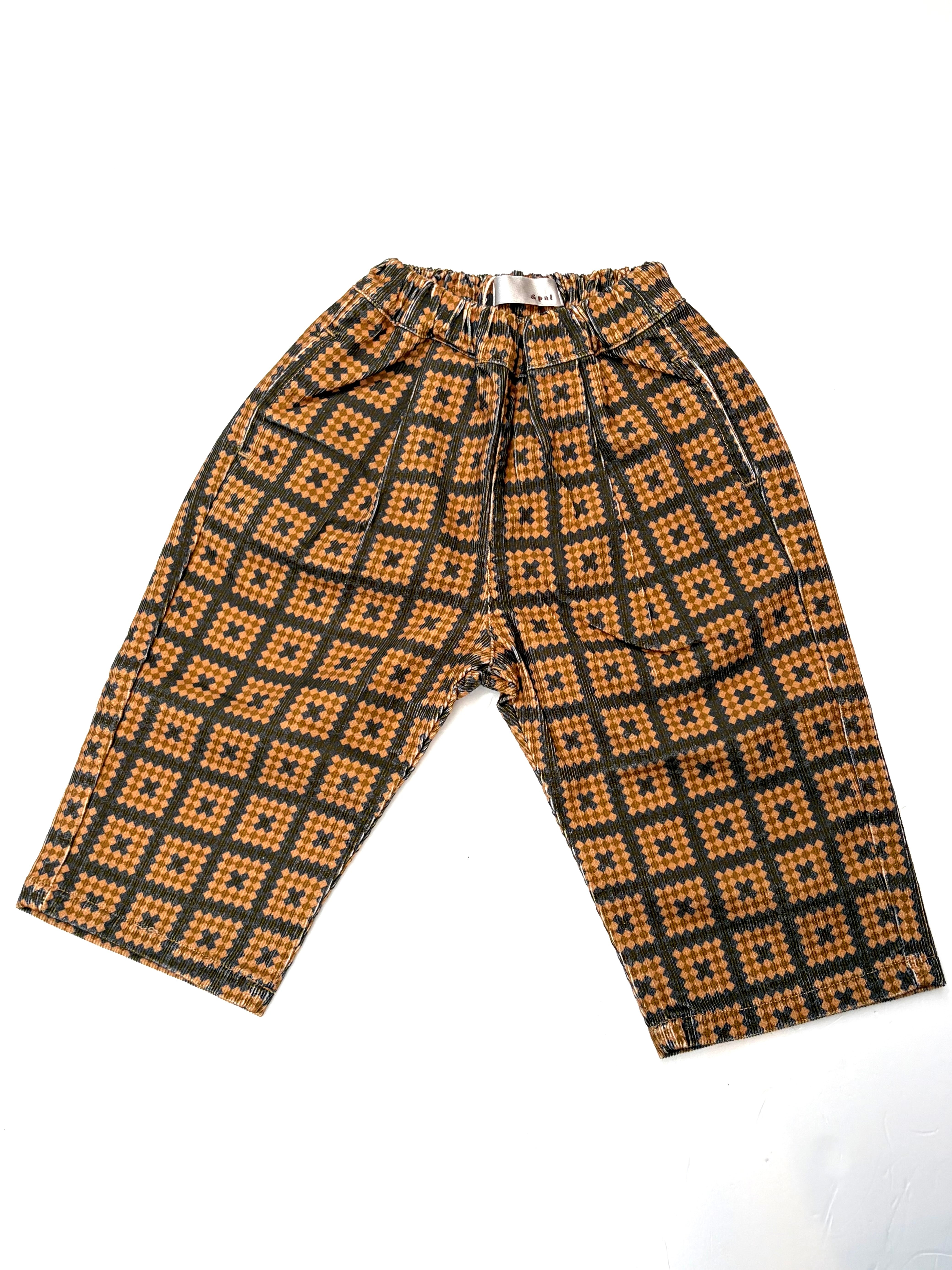 【26AW】&PAL(アンドパル)コーデュロイパンツ マスタード(80/90/100/110/120)