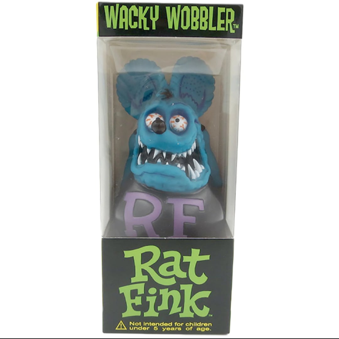 店長特典付き Rat Fink Wacky Wobbler フィギュア 4体セット