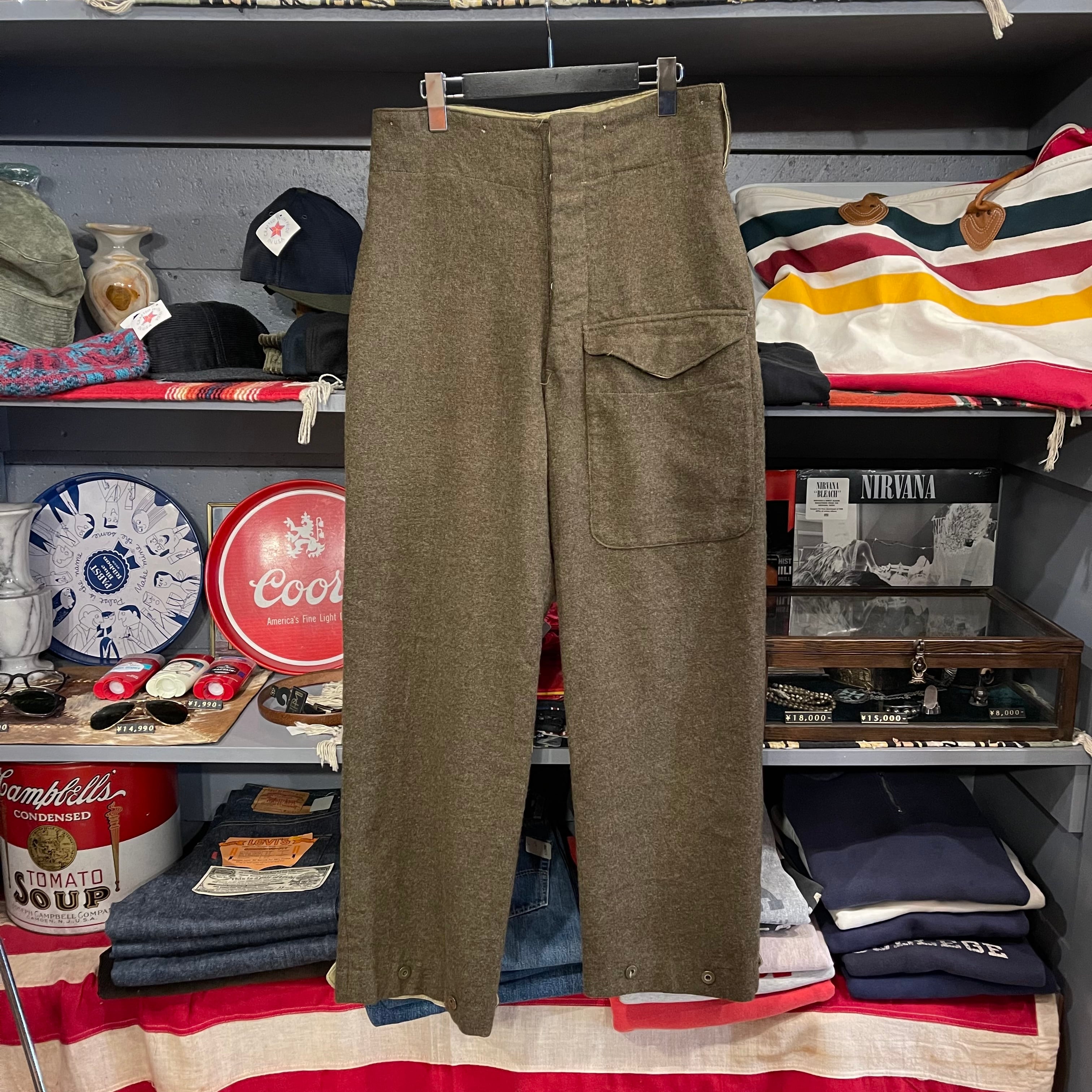 50s Canadian Military Wool Pants | VOSTOK