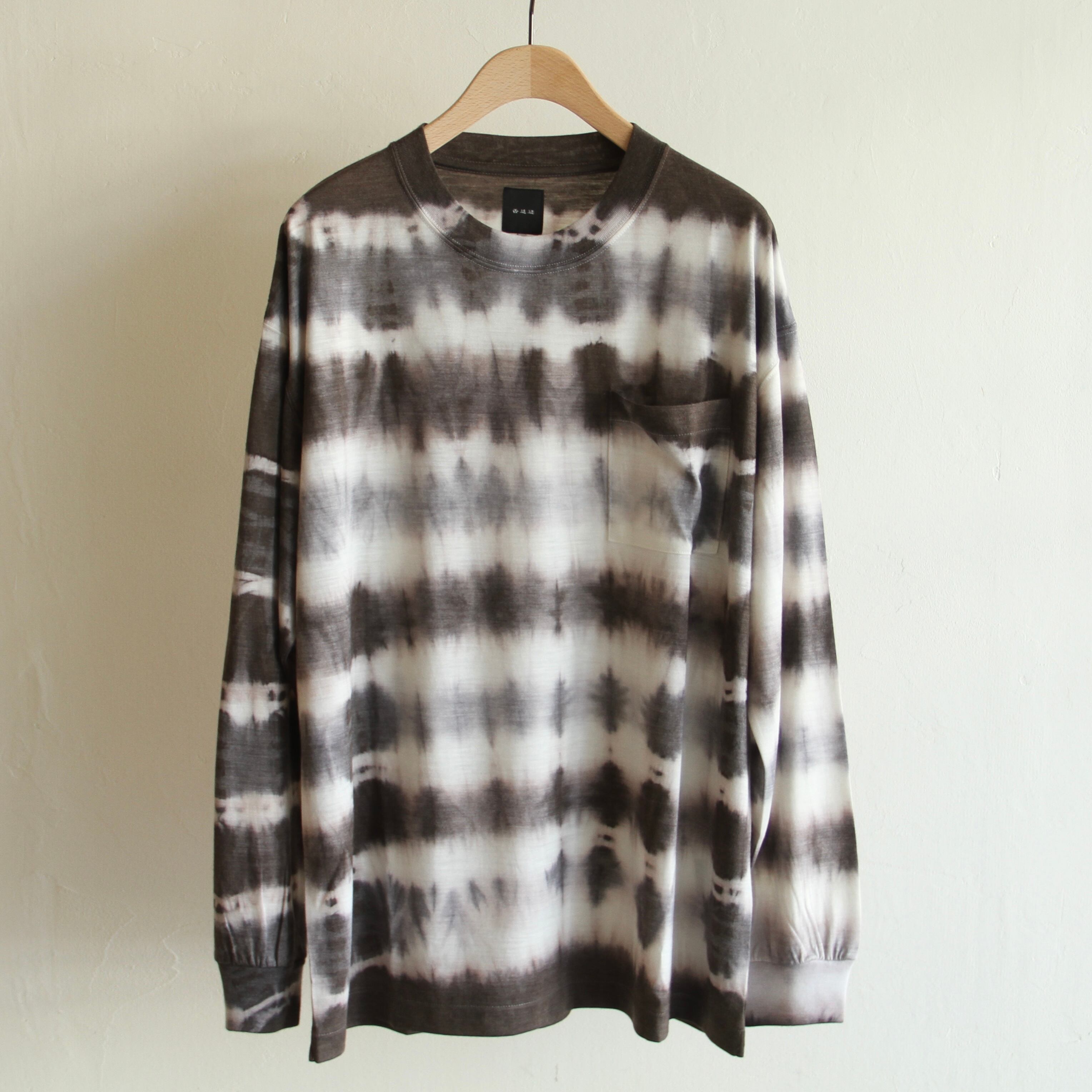 迷迭香【 unisex 】 Wool vegitable dye ls tee | Terminal
