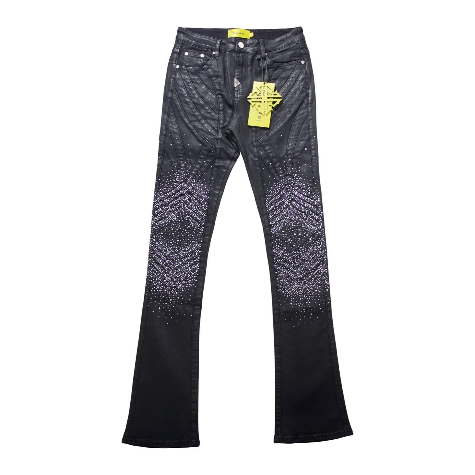 GUAPI -Obsidian Black Waxed Knight Denim- | Highflyer