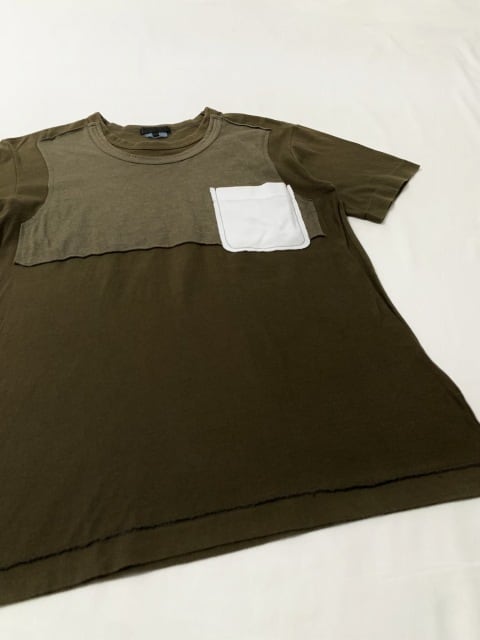 Layered Design Short Sleeve Pocket T-Shirt "COMME des GARÇONS HOMME"