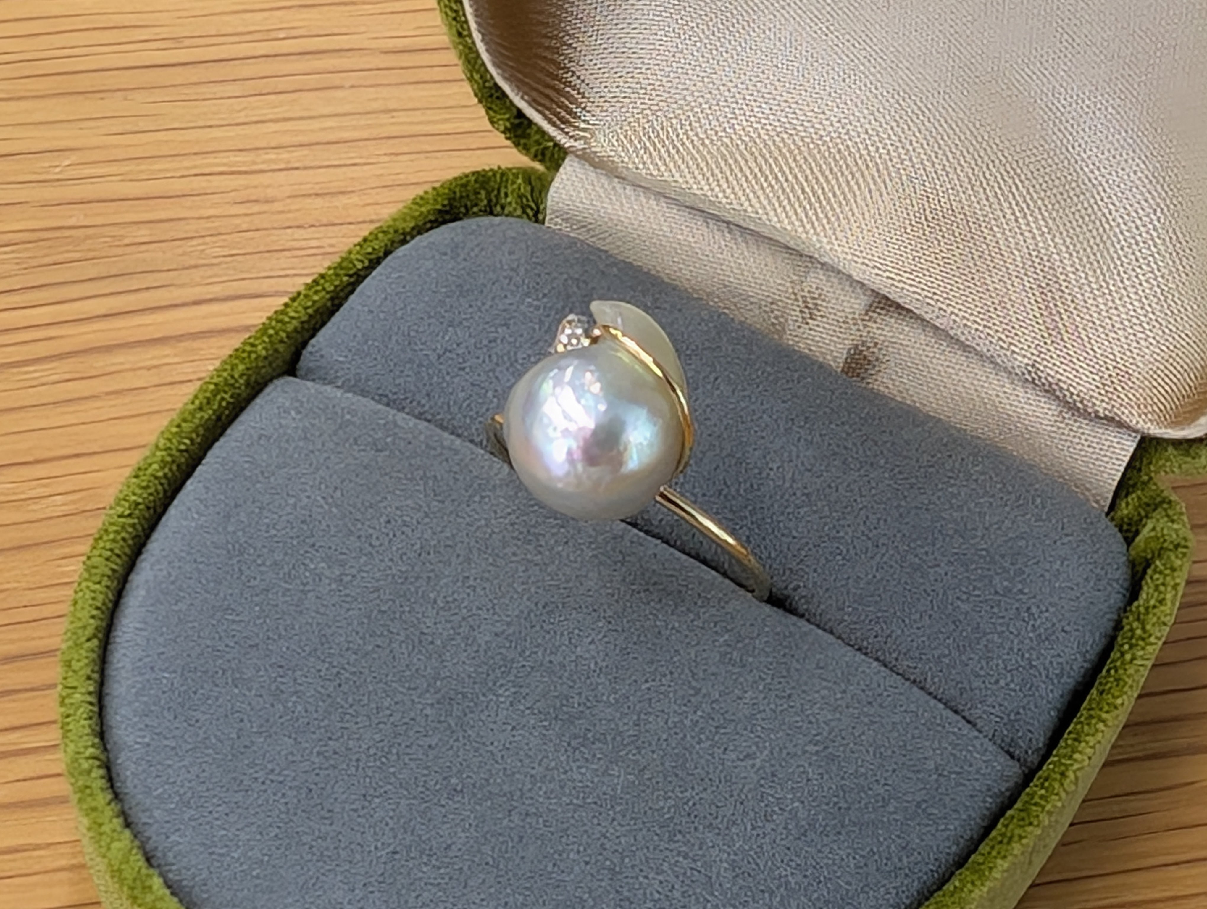 アコヤ真珠 バロック形 リング | 伊勢志摩の真珠専門店｜ムツミ商会