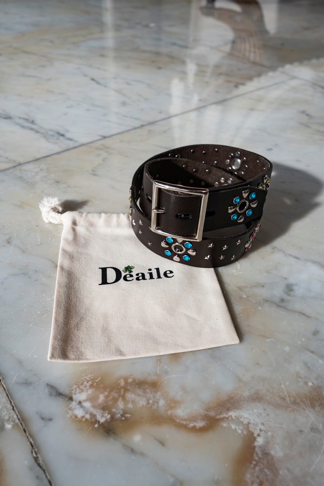 Deaile Leather Studs Belt 完売品 Leather Studs Belt | Deaile