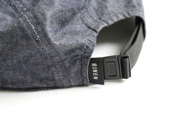 リネン RINEN 6オンスノットインディゴデニムOHキャップ(R51103)ネイビー【ネコポス可】