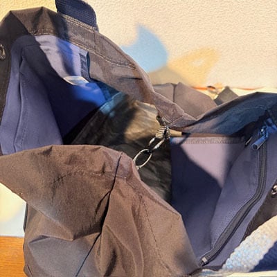 regalo　メタリックアイビーナイロン3WAYトート(小)