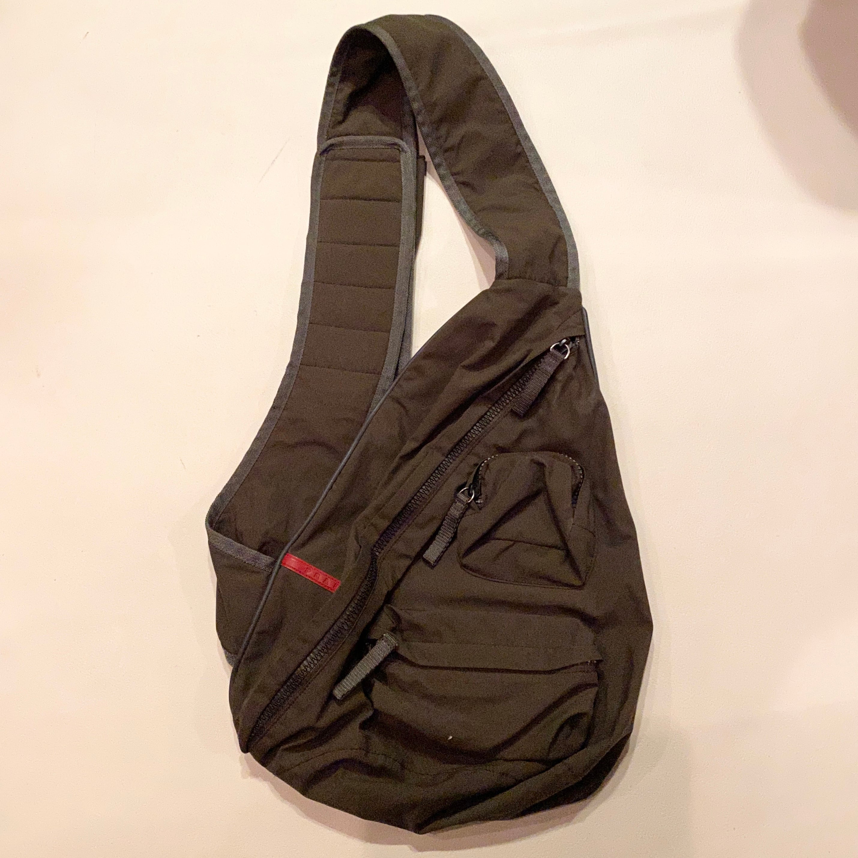 archive vintage PRADA nylon body bag | NOIR ONLINE