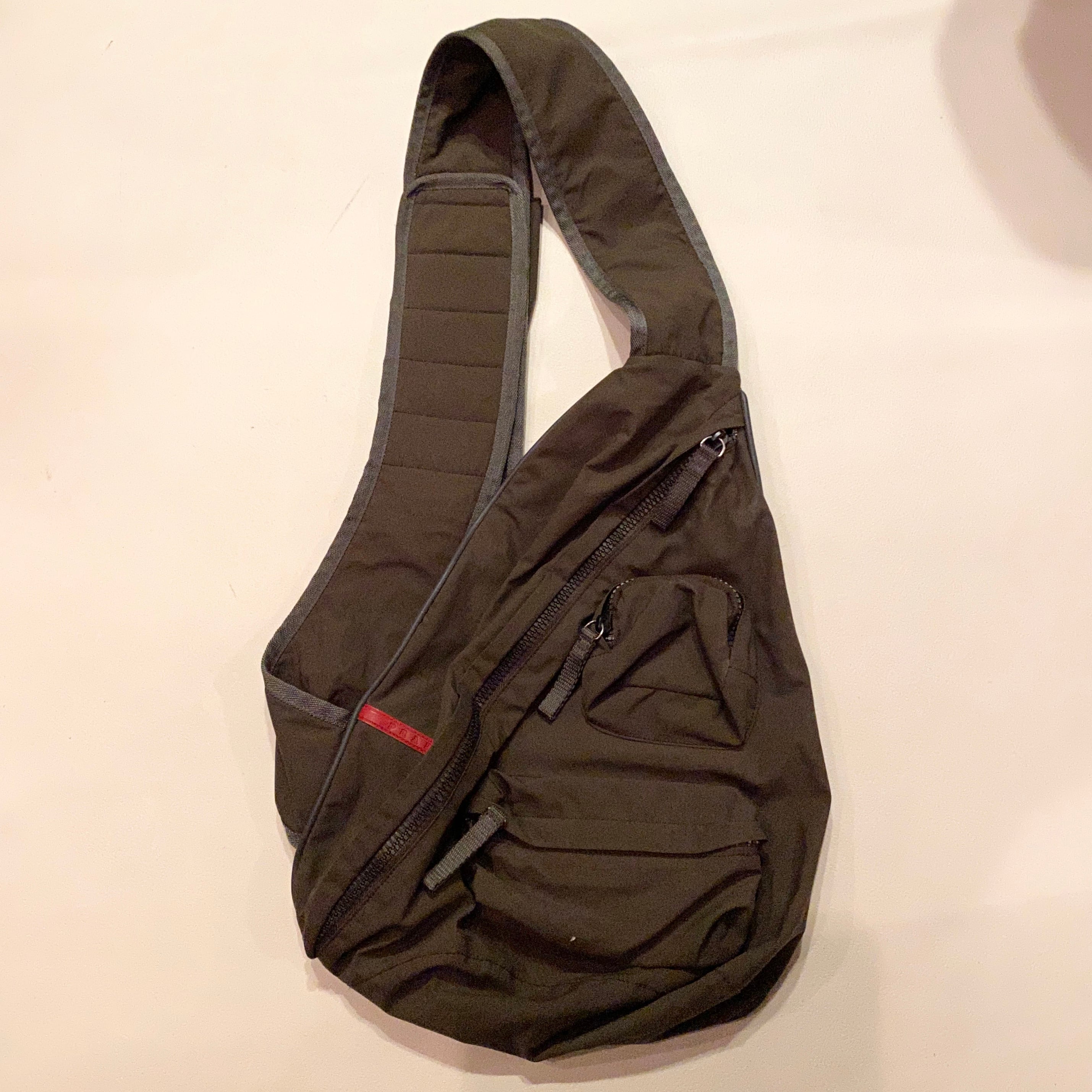 archive vintage PRADA nylon body bag | NOIR ONLINE 