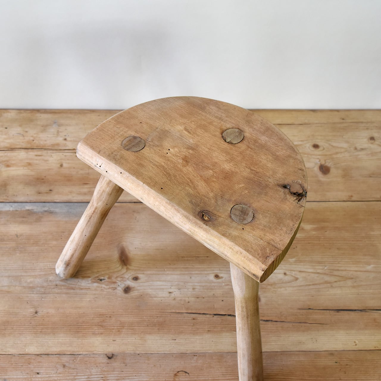 French Stool (3legs) / フレンチ スツール (ミルクスツール) / 2209H
