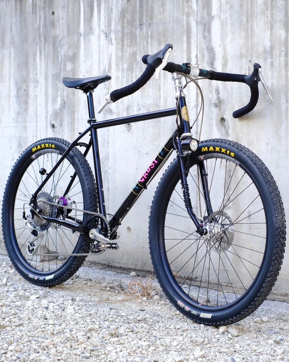 CRUST BIKES】EVASION FRAME SET(GALAXY BLACK) | Humhumhug Online Shop