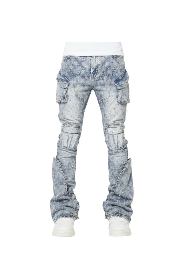 GUAPI / aqua blue ops denim