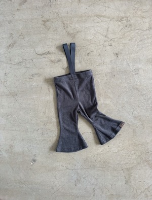 FRANKIE FLARE -  DARK GREY TERRY / twin collective