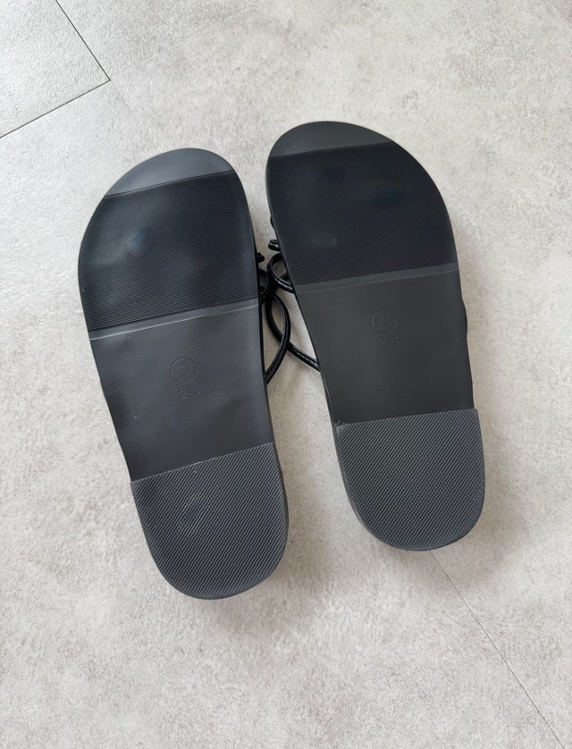 (即納) Fil. / Malang mold twist string sandal