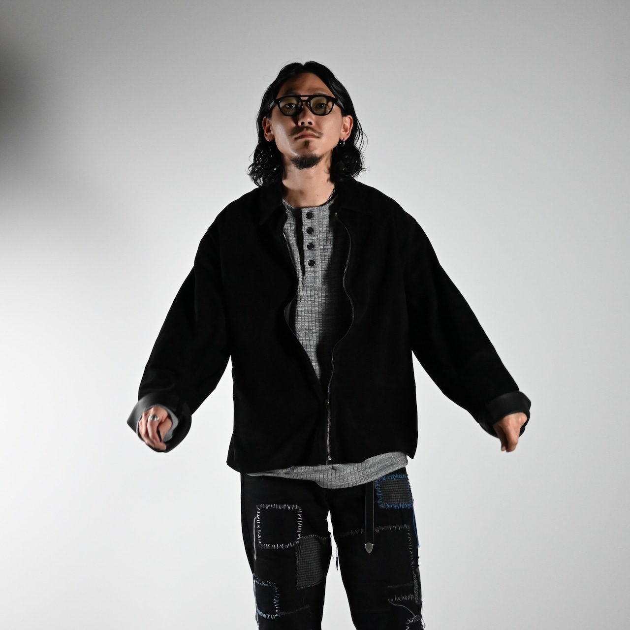barbell object(バーベルオブジェクト)再入荷、leather jktコーディネート