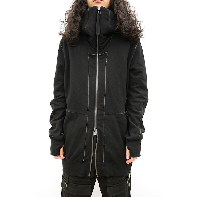 [D.HYGEN] (ディーハイゲン) ST101-0123A Untwisted Yarn-Lined Hooded Jacket