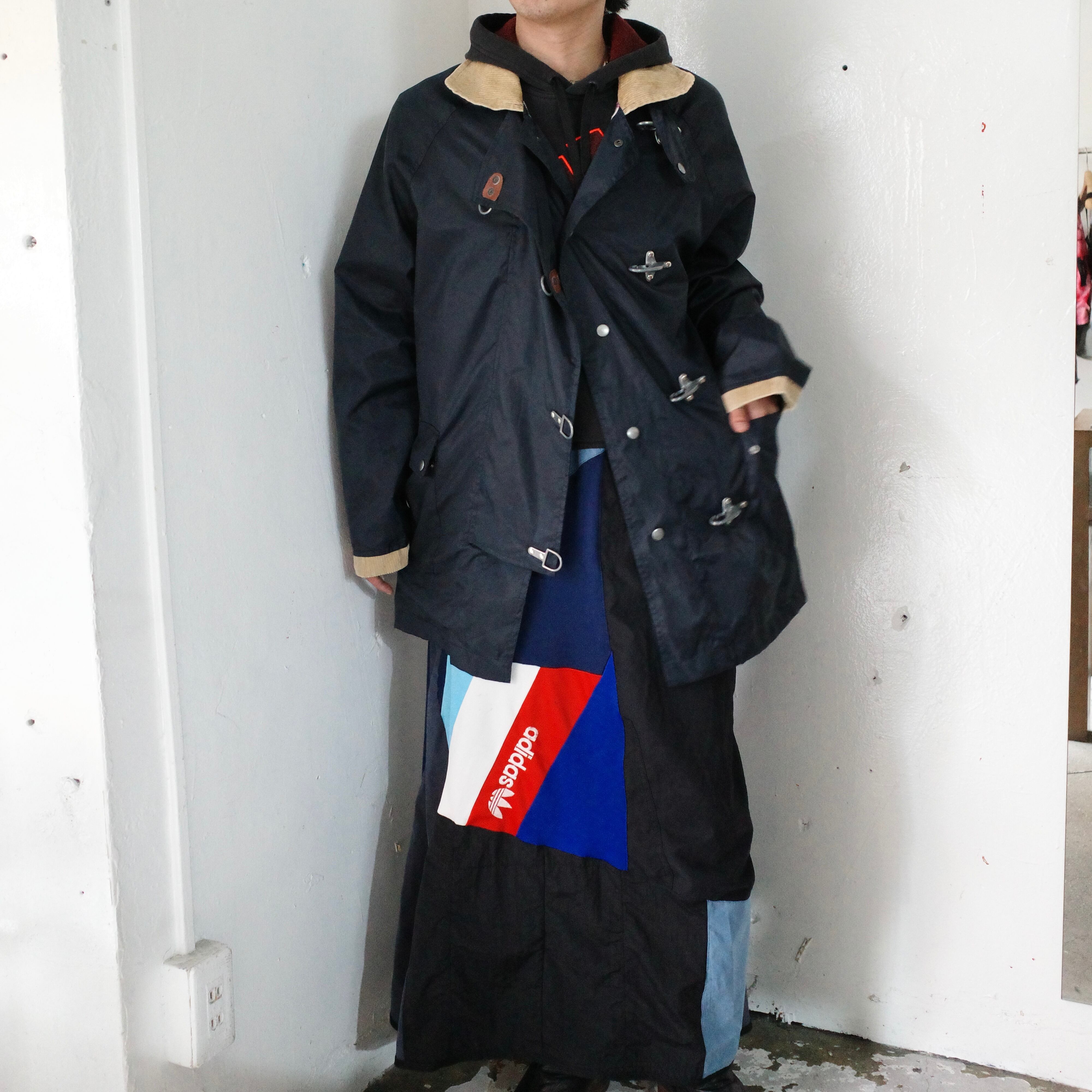 NON TOKYO ノントーキョー / PRINT RIB L/S ONE-PIECE プリントリブ