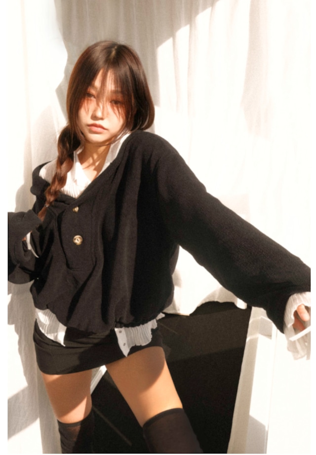 [SWIMCITY] Taeri sweatshirt (nv) 正規品 韓国ブランド 韓国ファッション 韓国代行