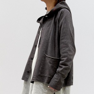 to touch vintage slub french terry hoodie