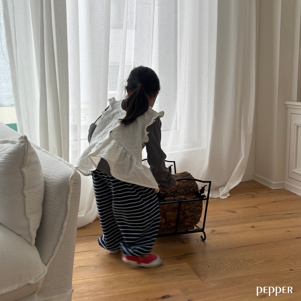 PEPPER 26/SP Yoyo striped joggers