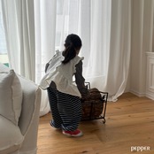 PEPPER 26/SP Yoyo striped joggers