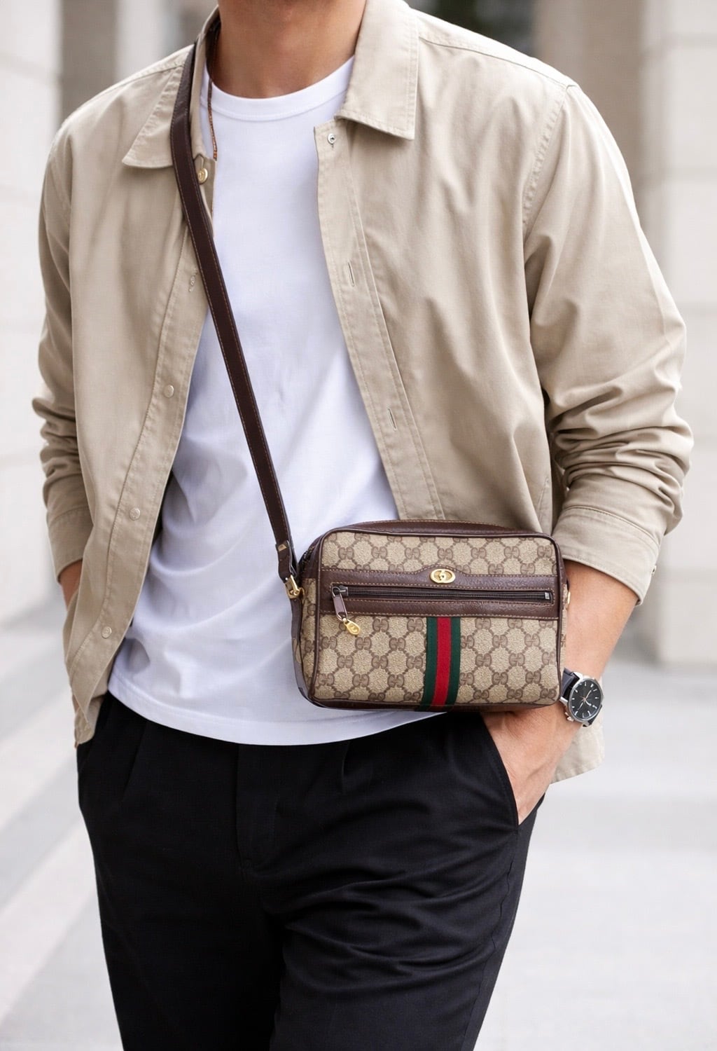 SALE【GUCCI】2181 GG グッチスプリーム シェリーライン ショルダー