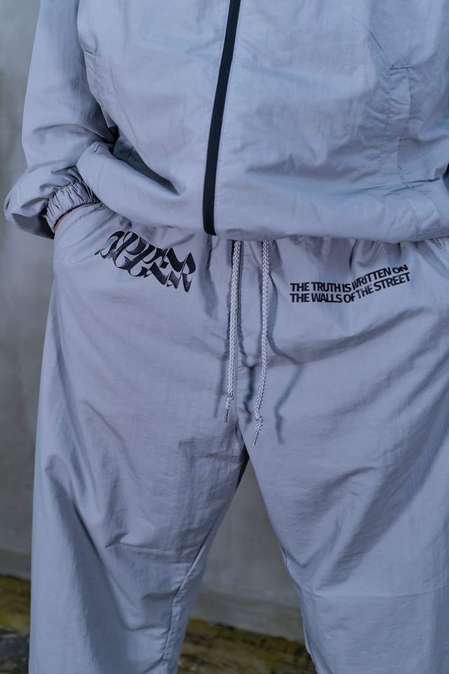 SLUGGER MOB"ALL YOU NEED IS MOB"Cotton Jersey Jacket ASH【Made to order】