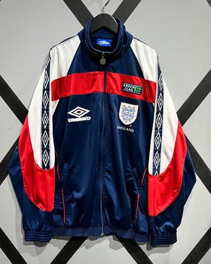 【X VINTAGE】"UMBRO" "England National Team" 90's Vintage Track Jacket