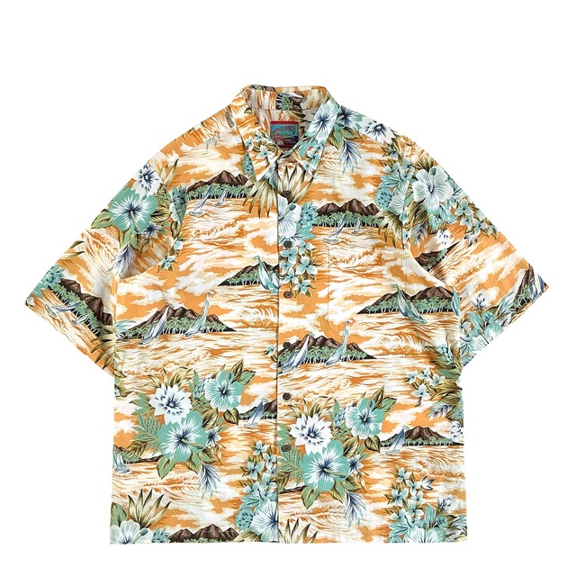 USED Aloha shirt / Reyn spooner / size L