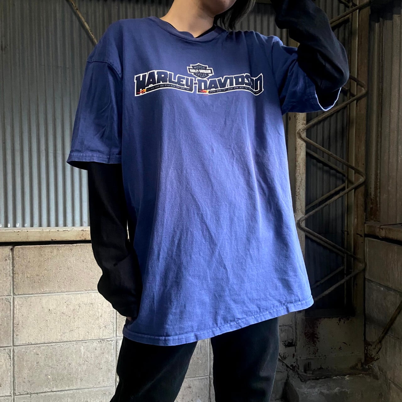 ハーレーダビッドソン　ビックTシャツ