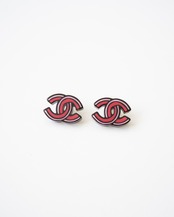 〈CHANEL〉CC Mark Pop Art Earrings 2023AW