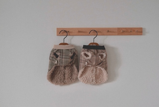 SOLD OUT 【リバーシブルアウターベスト】 / 2色 /ベージュ / グリーン