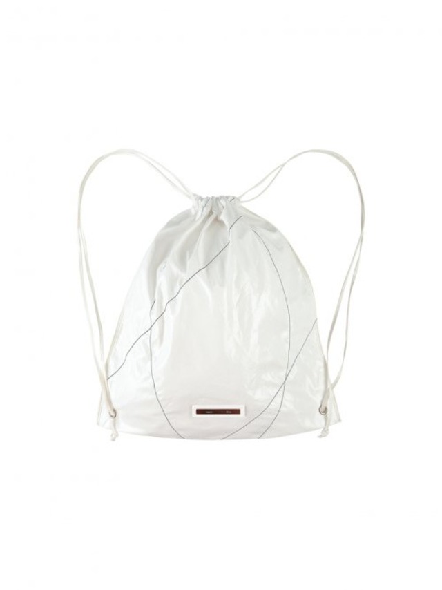 [MATIN KIM] STRING COATING BACK PACK IN WHITE