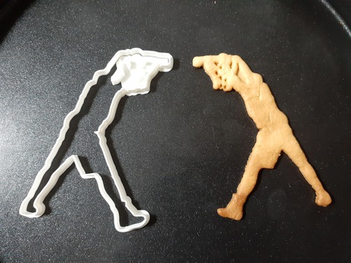 クッキー型 バスケ3 枠のみ