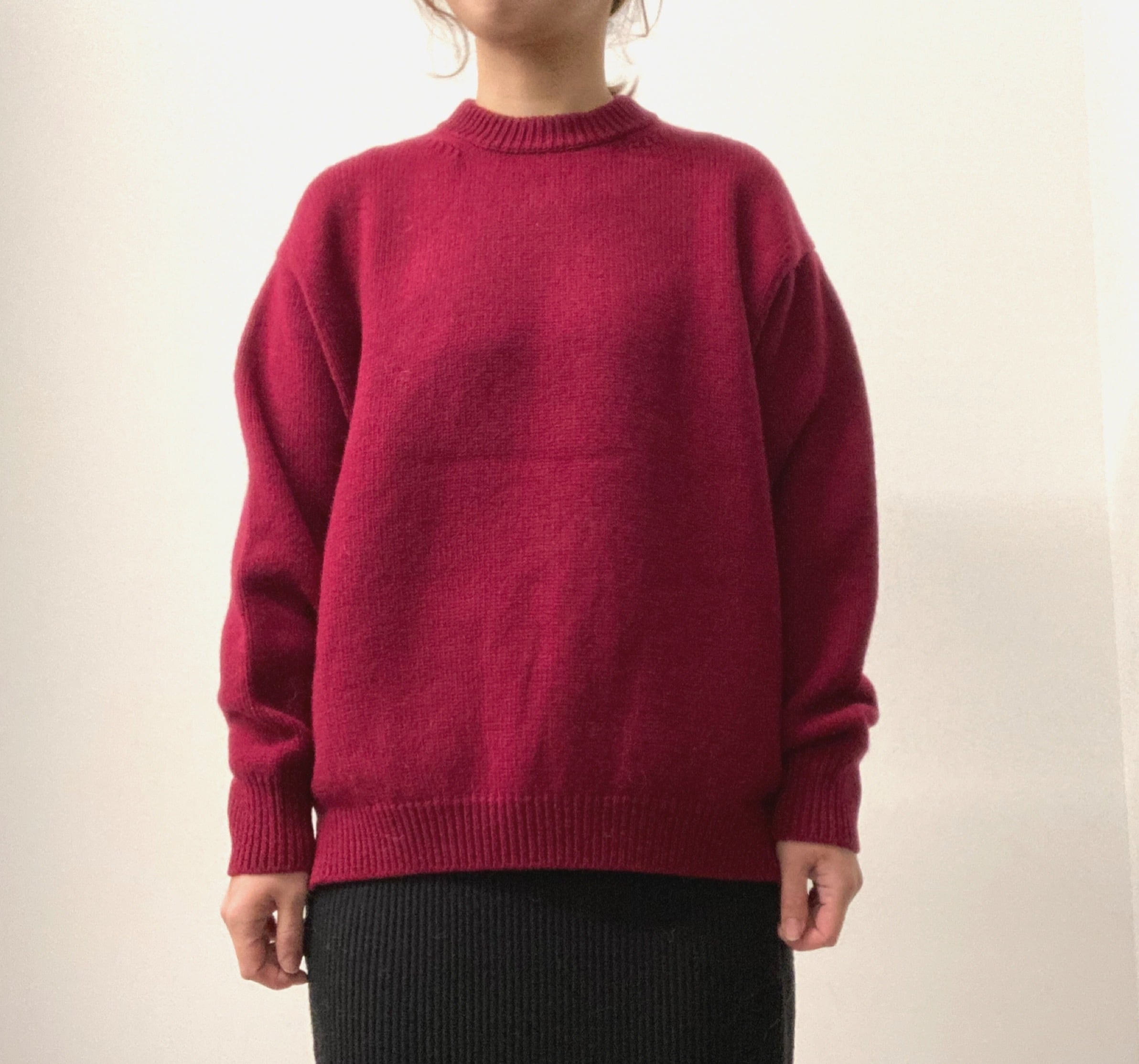 'comm.arch.womens' / Hand Framed Super Merino P/O