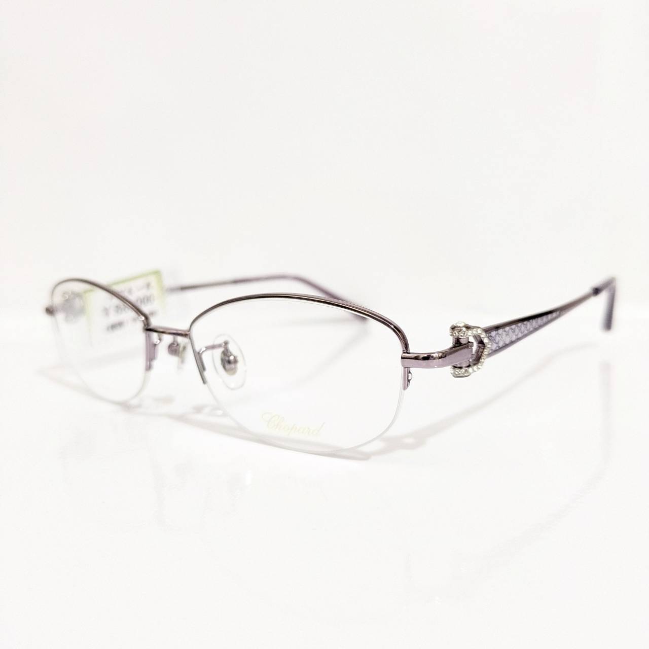 【Chopard】オーバルナイロールフレーム パープル