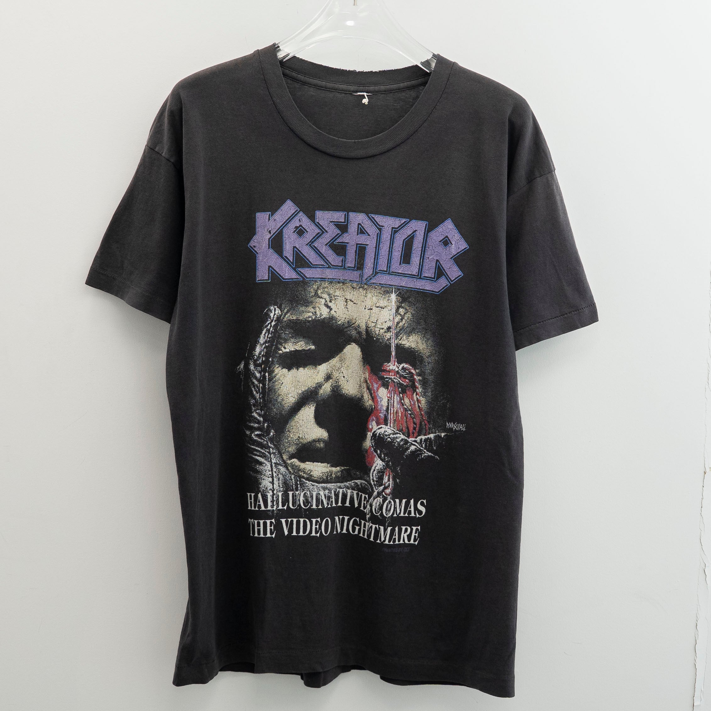 Kreator " World After The Rain Tour 1992-93 " Cut Tag Fits L-XL 【A8-222】